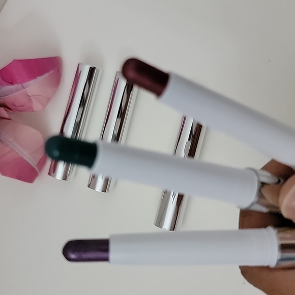 Mally Shadow Stick Extra 0.06 oz unbox  (3 pack: Fierce, Royal Plum, Peacock) - Picture 6 of 8